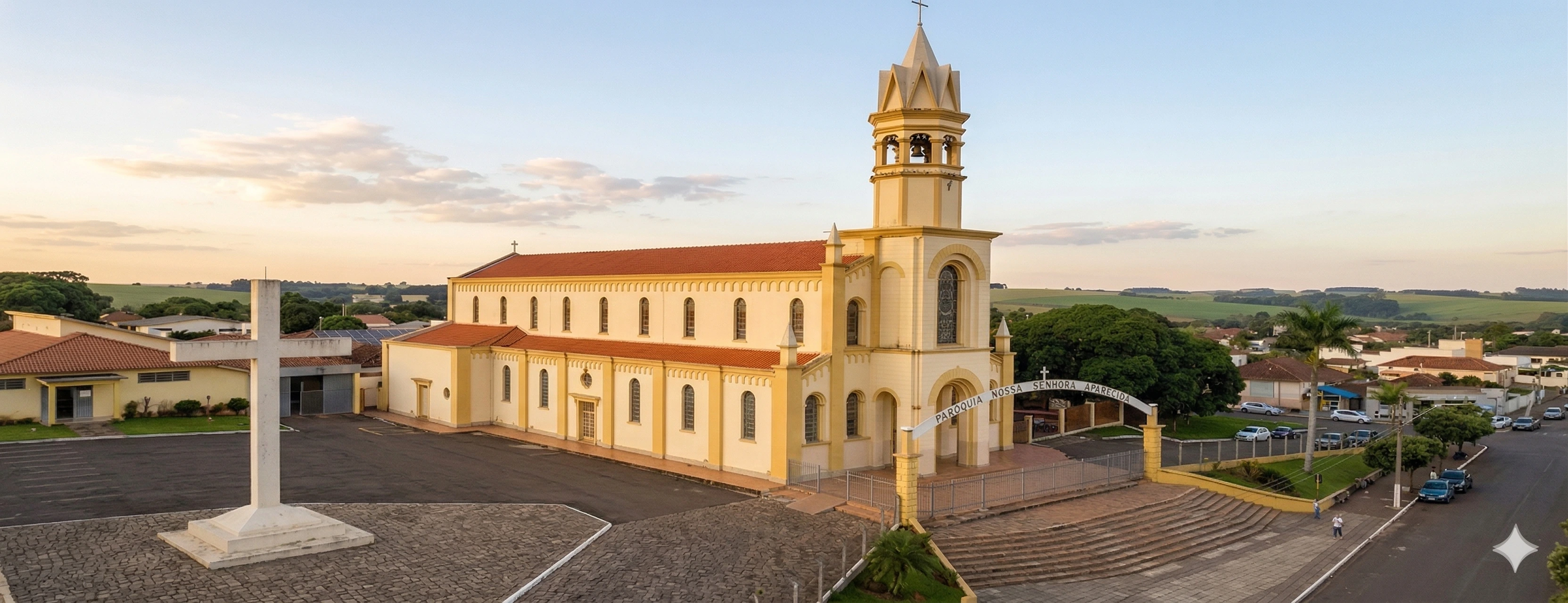 Fachada da Paróquia